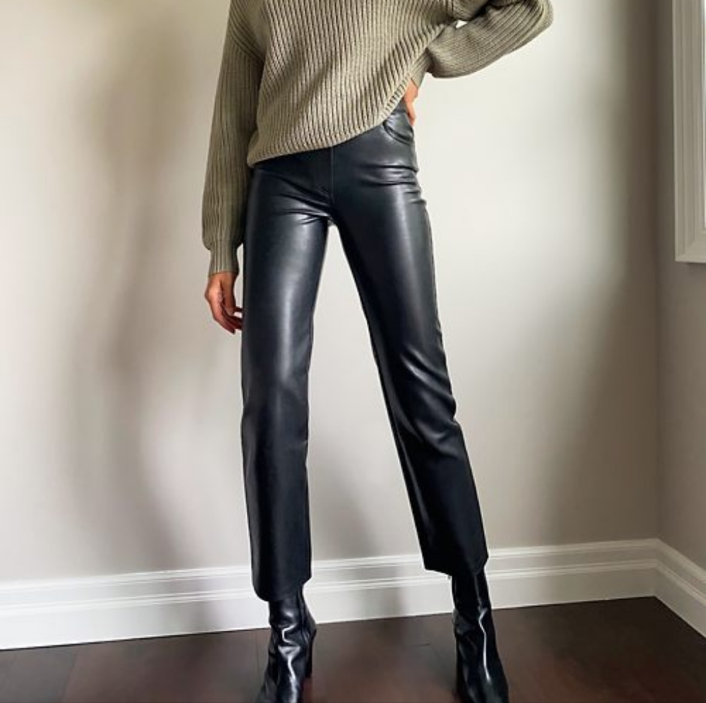 Aritzia Melina pants black size 0 (new without tags)